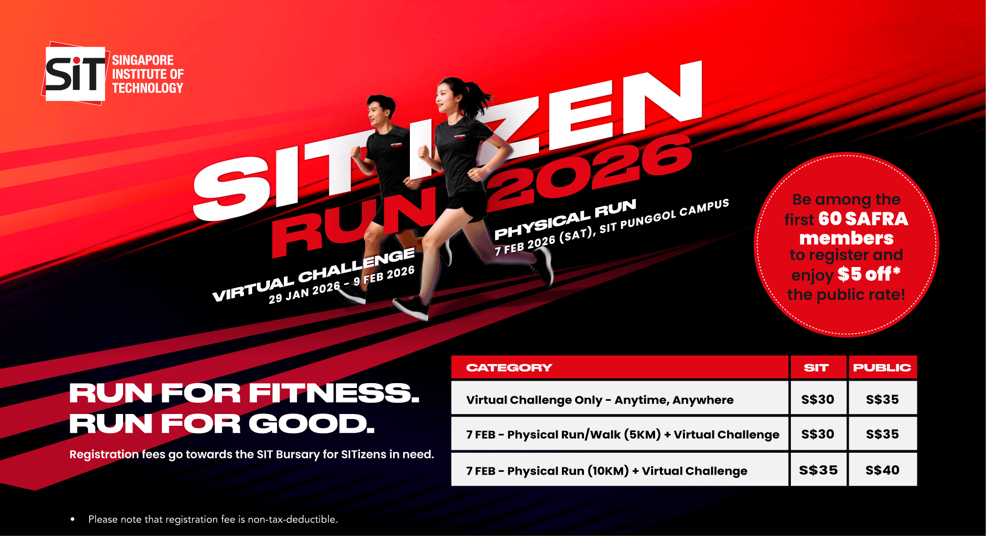 SITizen Run 2026 | SAFRA