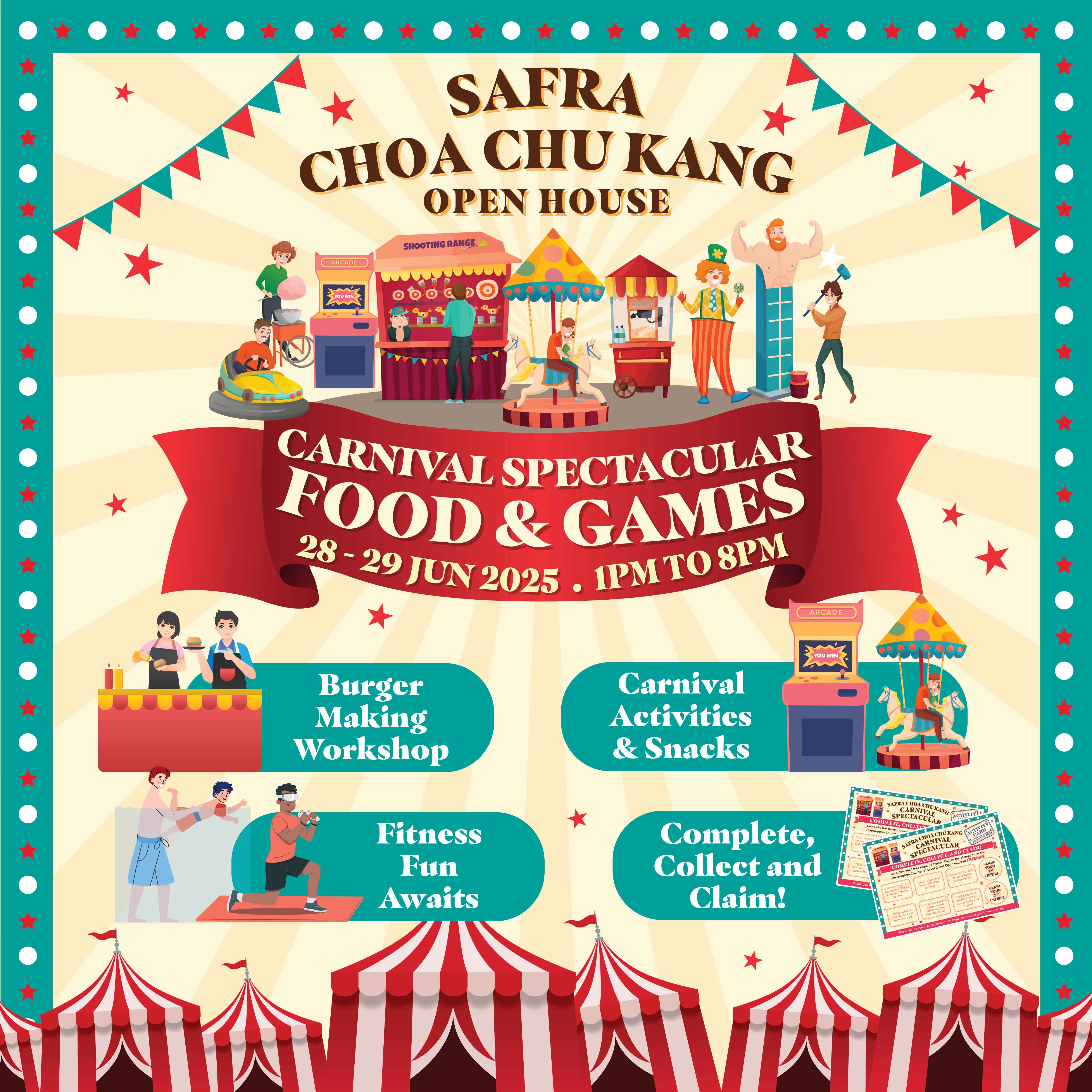 SAFRA Choa Chu Kang Carnival Spectacular 28-29 June 2025