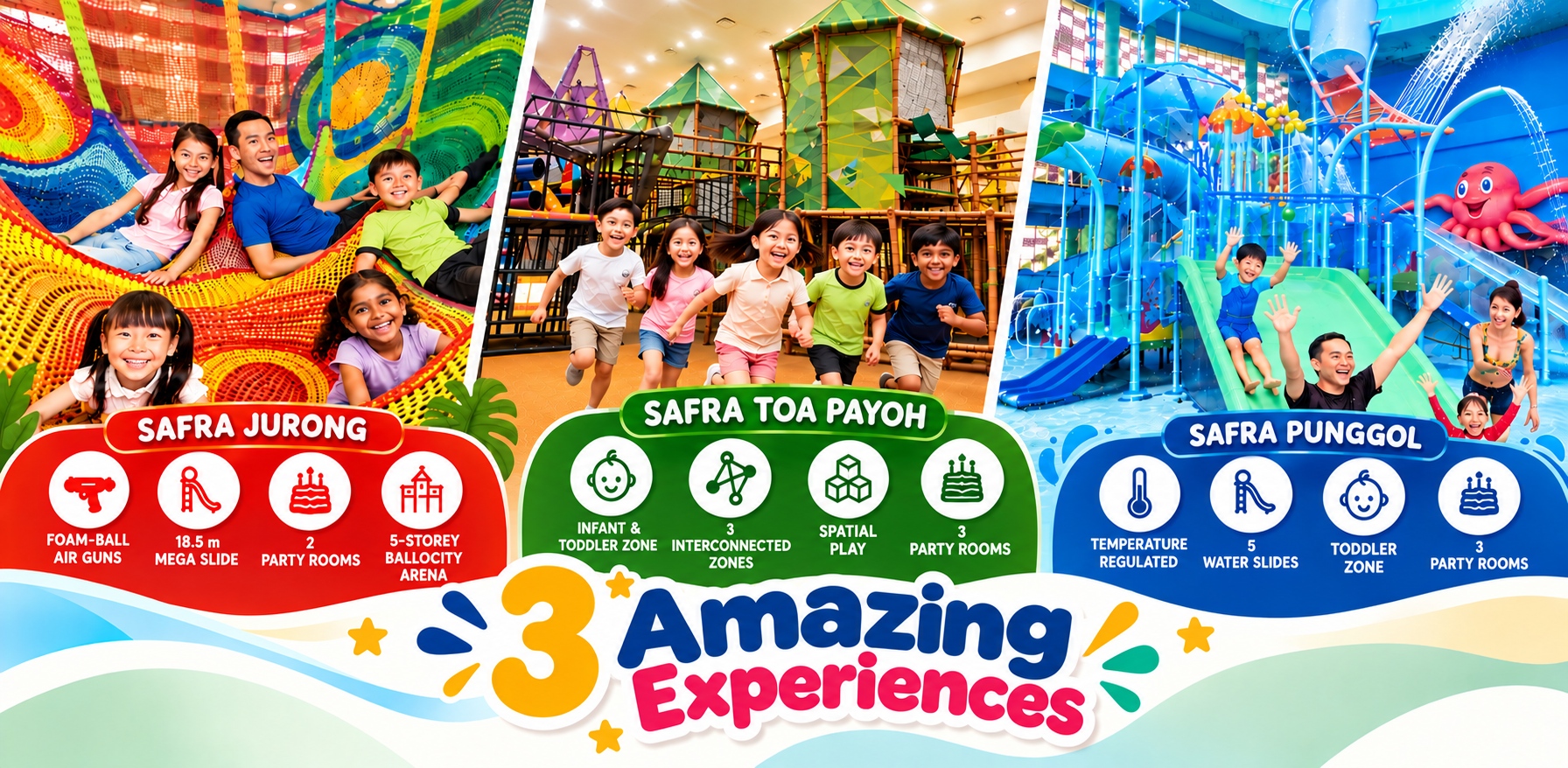 Three Amazing Play Experiences