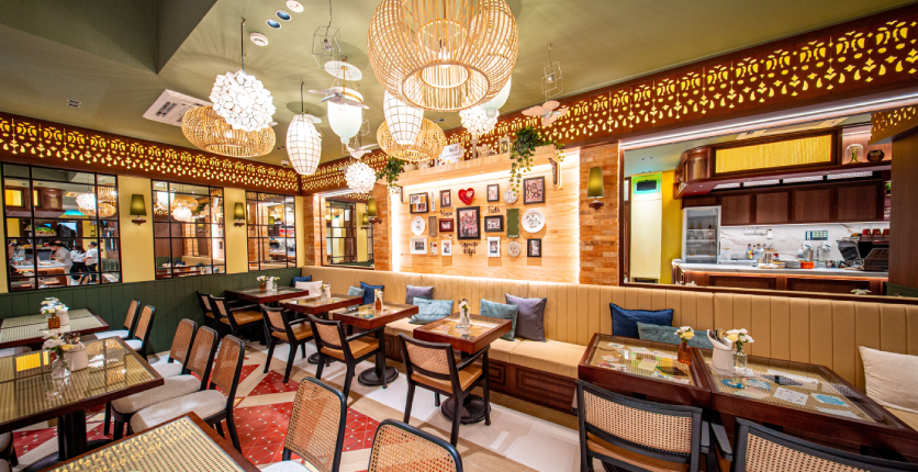 Cafe Mary Grace interior