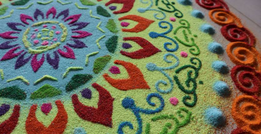 Deepavali Rangoli Sand Art Kit