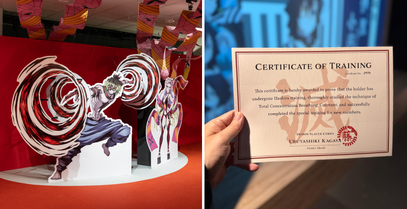 Demon Slayer Kimetsu no Yaiba Total Concentration Exhibition Battle in the Entertainment District