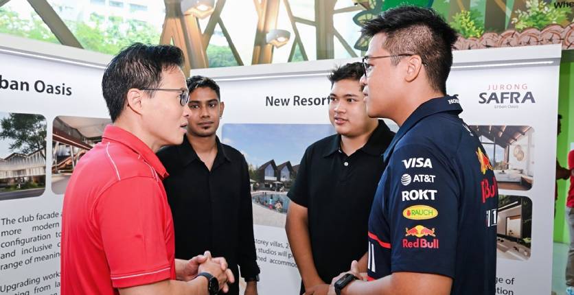 Desmond Choo at SAFRA Jurong