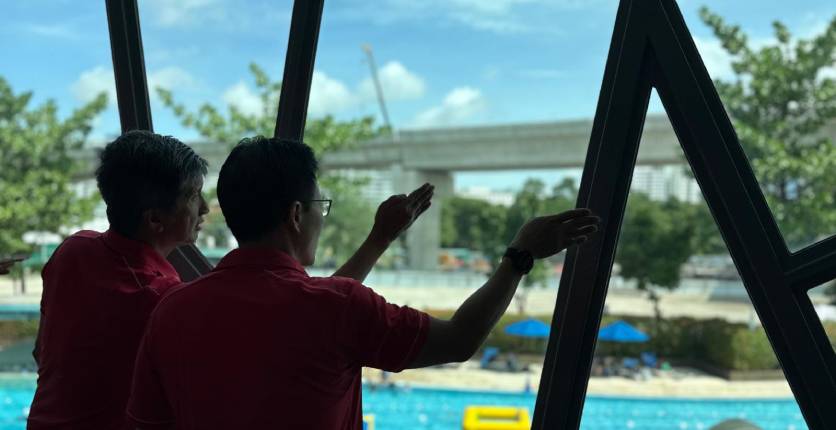 Desmond Choo at SAFRA Jurong