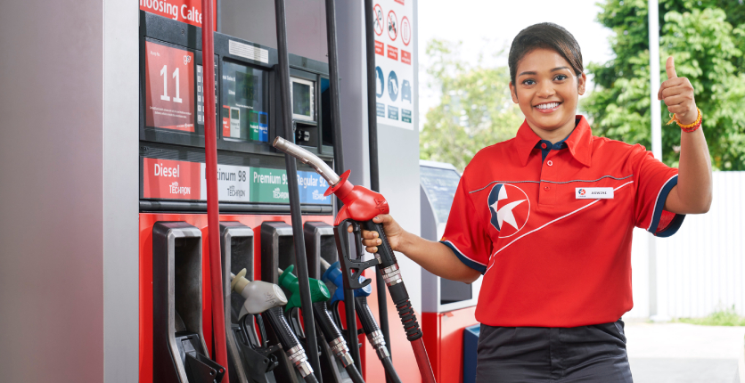 Pump up the Savings Fuel Caltex 2
