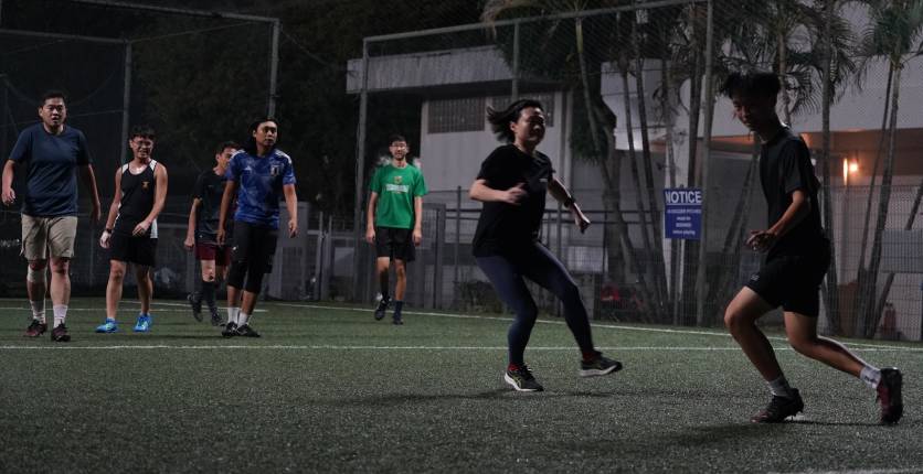SAFRA Tampines Futsal Kakis June Lim