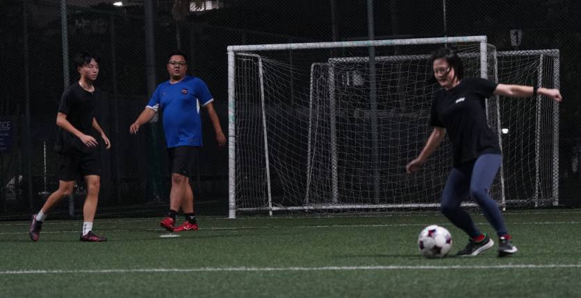 SAFRA Tampines Futsal Kakis June Lim