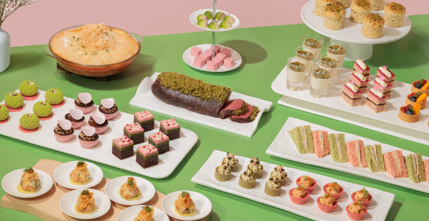 Goodwood Park Hotel L'Espresso - 'Pretty in Kunafa' Afternoon Tea Buffet