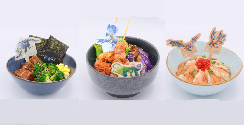 JAPAN RAIL CAFE x Monster Hunter 3