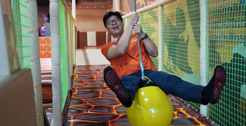Jolly Jungle SAFRA Yishun Flying Fox