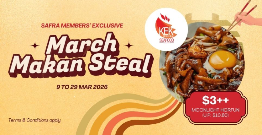 KEK Seafood March Makan Steal