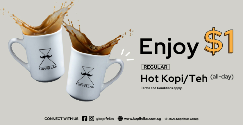 Kopifellas SAFRA Tampines promo