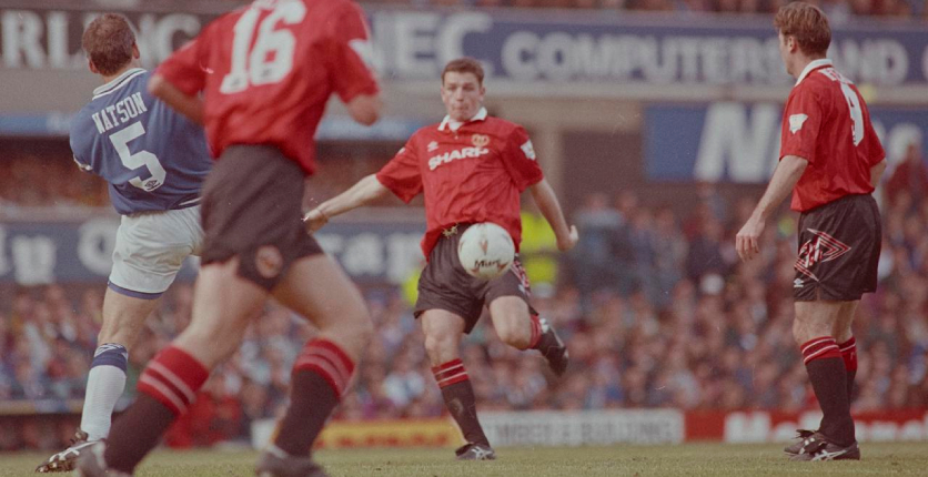 Lee Sharpe vs Everton