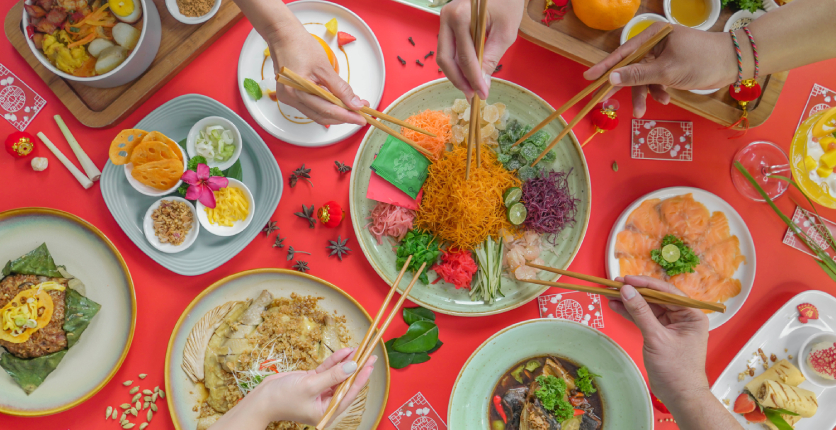 Lunar New Year LNY Food Lohei 