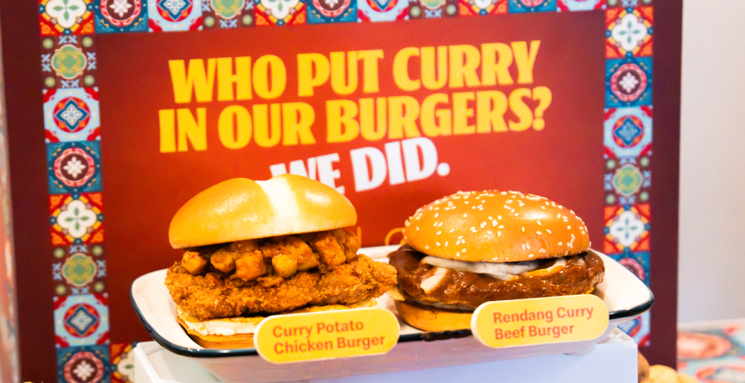 McDonald's Curry Burgers