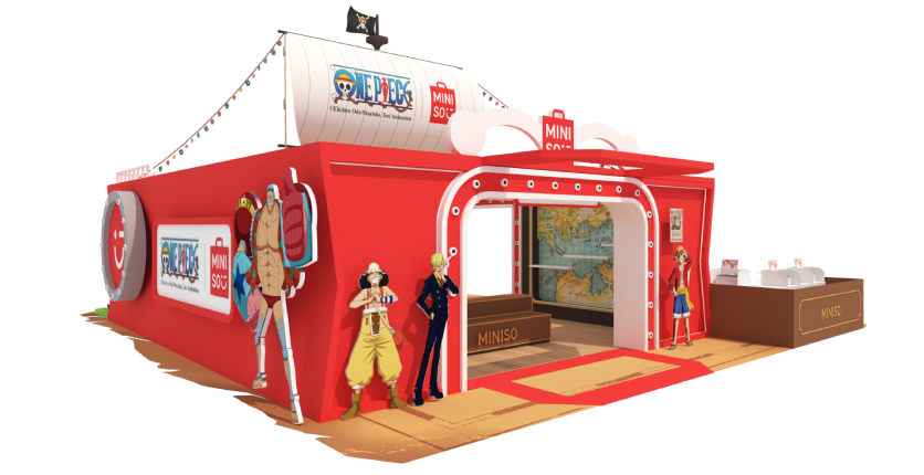 MINISO One Piece Pop-Up at Suntec City