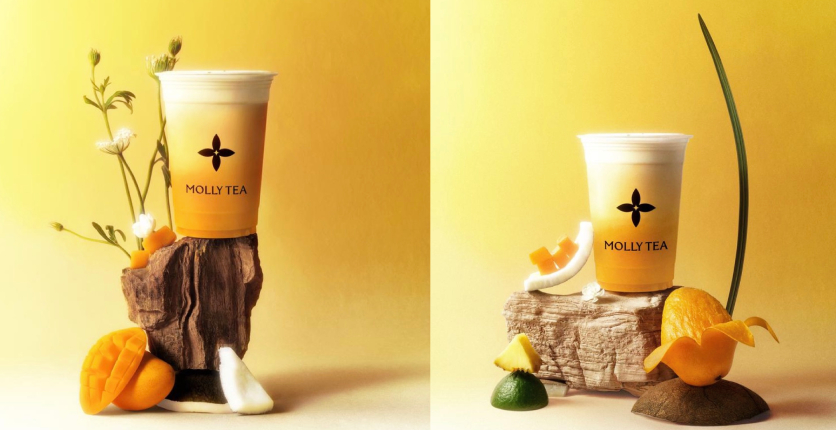 Molly Tea Premium Jasmine Mango Coconut Tea