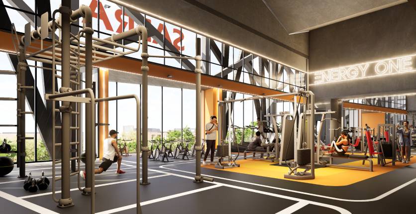 Refreshed EnergyOne Gym at SAFRA Jurong artist's impression