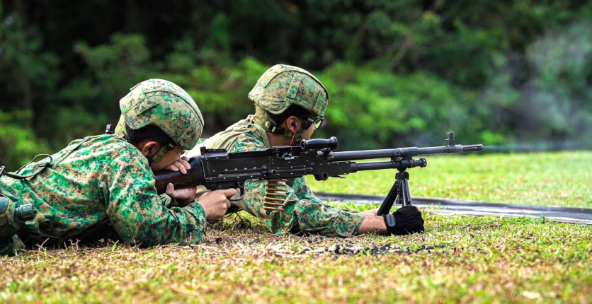 SAF Shooting (The Singapore Army Facebook)