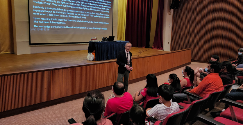 SAF Veteran League (SAFVL) Sharing session