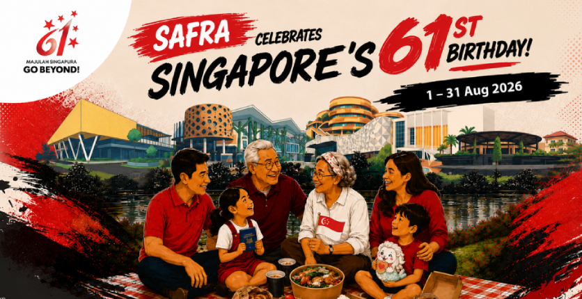SAFRA Celebrates Singapore's 61st Birthday