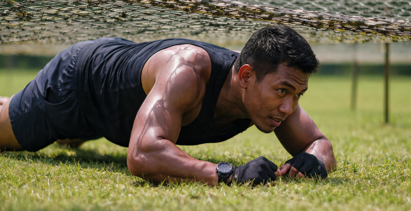 SAFRA Fitness Festival 2026 Leopard Crawl