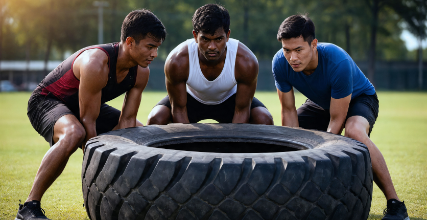 SAFRA Fitness Festival 2026 NEW Tyre Flip