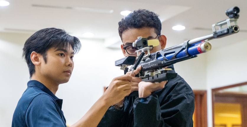 SAFRA Indoor Air Weapon Range Prep4NS Programme