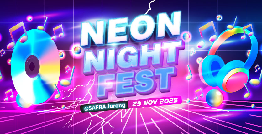 SAFRA Jurong Neon Night Fest