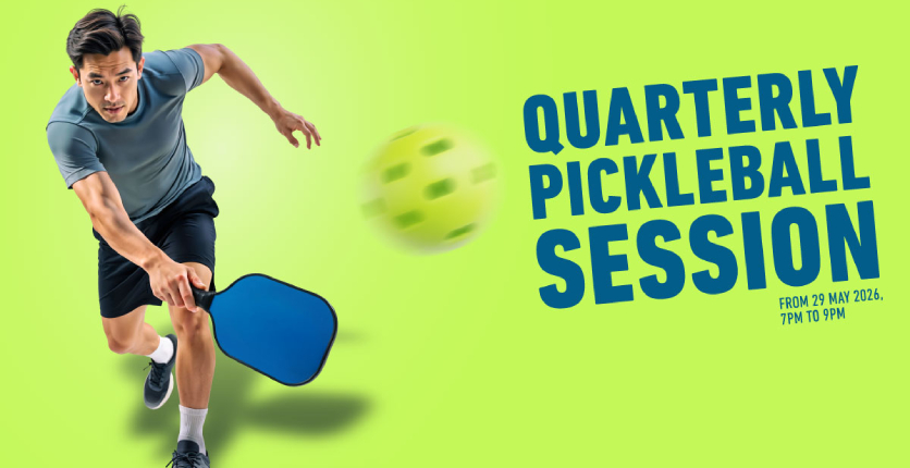 SAFRA Tampines Quarterly Pickleball Session