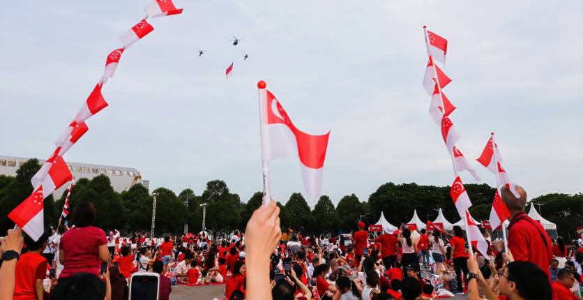 SG60 National Day Bayfront celebrations