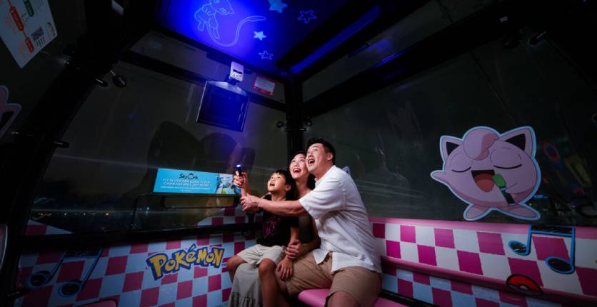 Singapore Caber Car Pokemon Day-to-Night Adventure