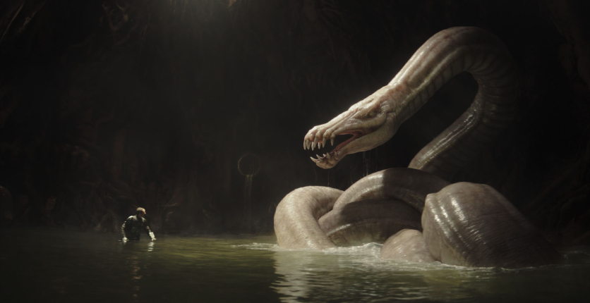 The Mandalorian & Grogu - pit monster