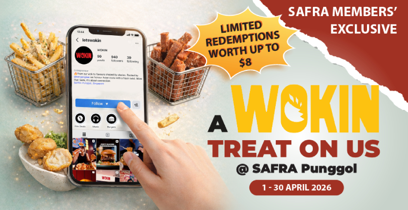 WokIn SAFRA Punggol promo