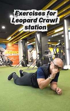 Exercises for Leopard Crawl station