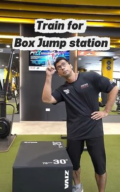 Train for Box Jump station