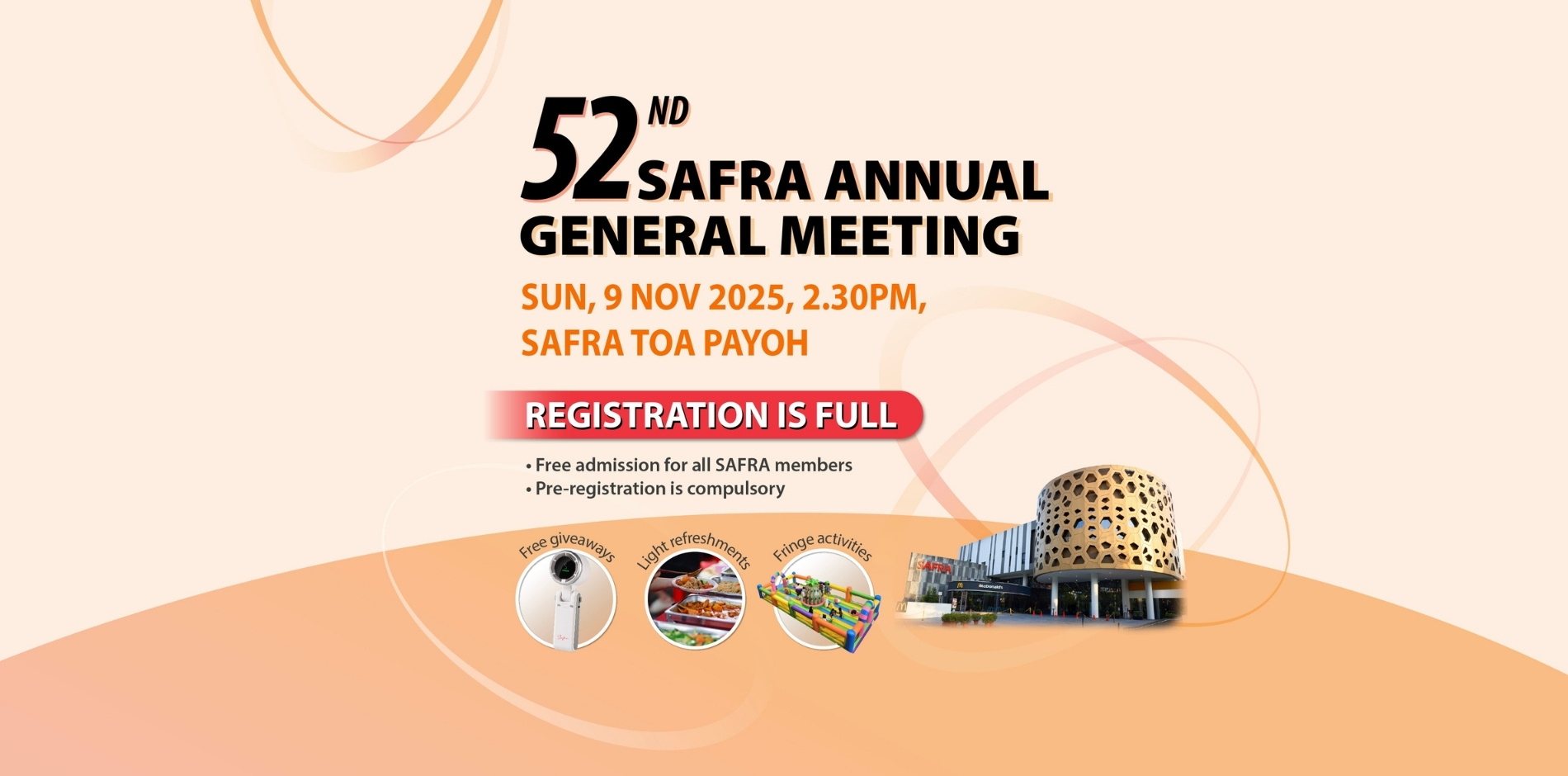 52nd AGM 2025 - Registration Full