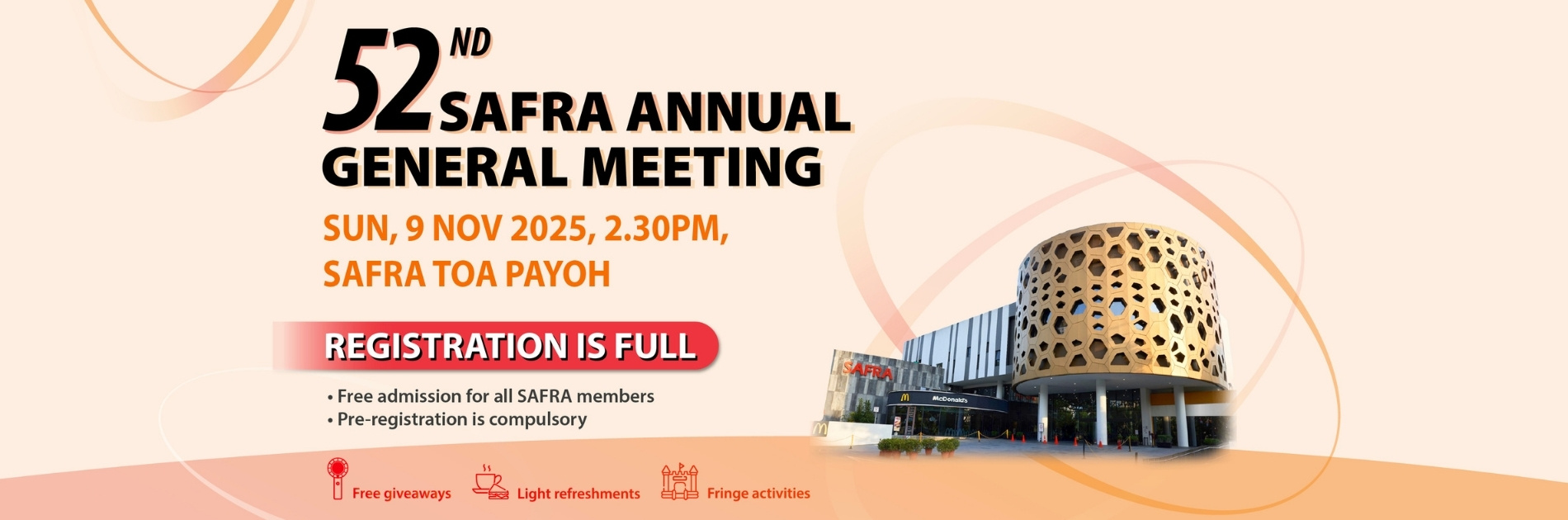 52nd AGM 2025 - Registration Full
