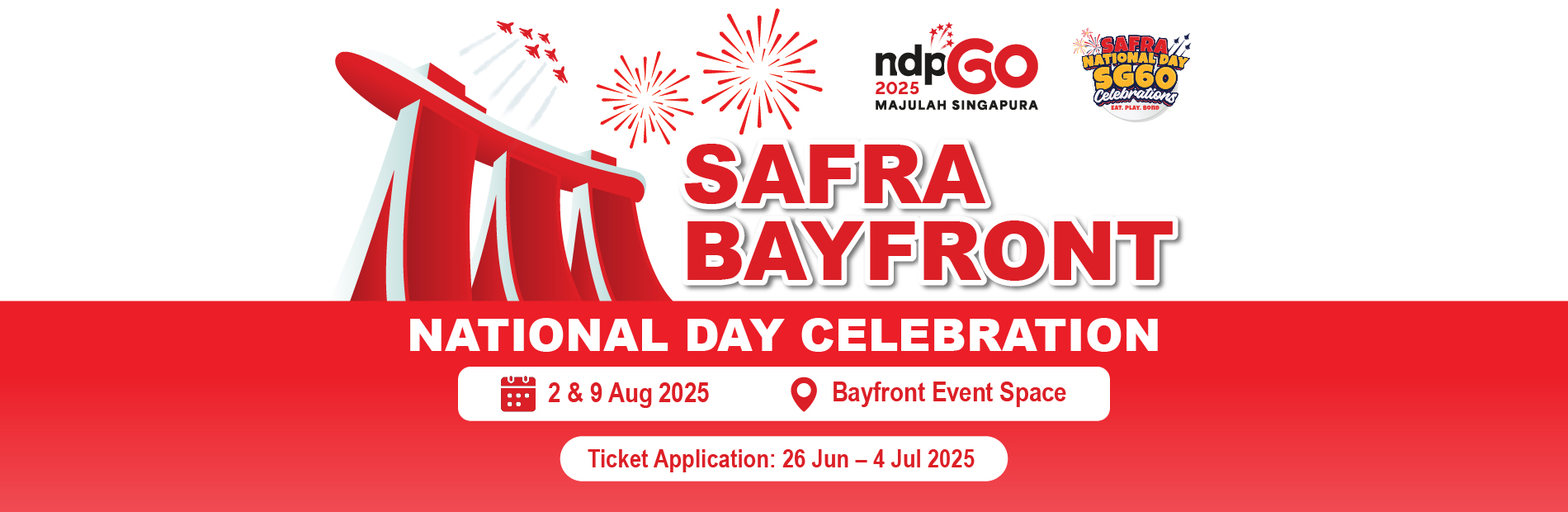 SAFRA Bayfront National Day Celebration