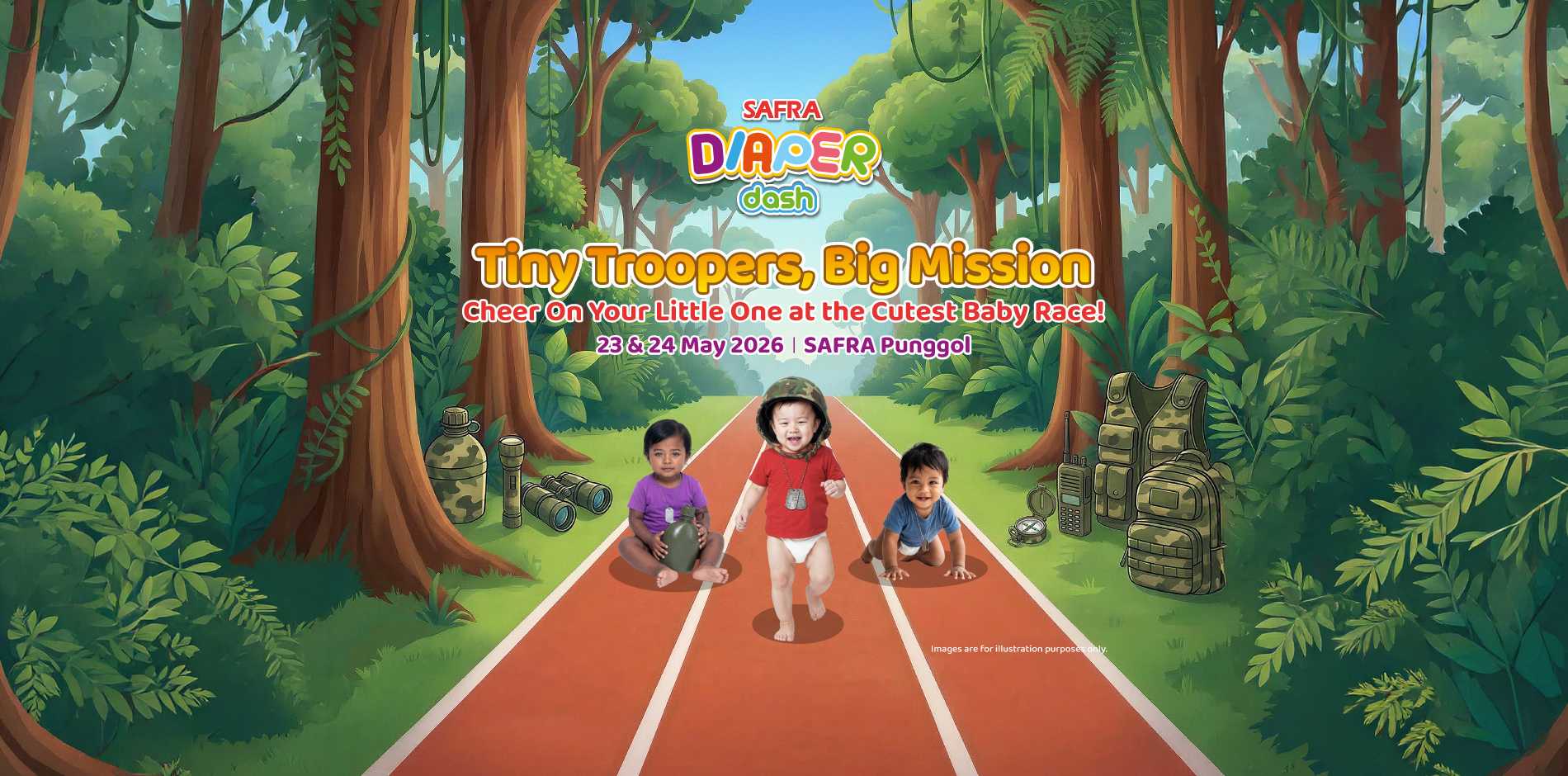 SAFRA Diaper Dash 2026