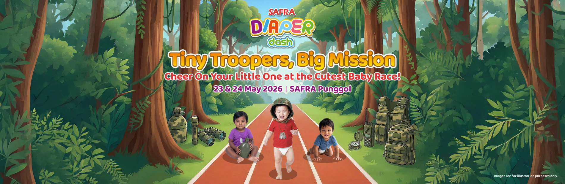 SAFRA Diaper Dash 2026
