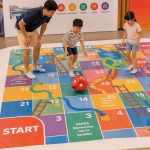 SAFRA x Families for Life: Jump. Discover. Complete the Mission