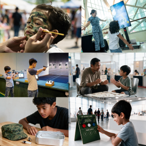 Stamp Quest - Defence Inspired Activities
