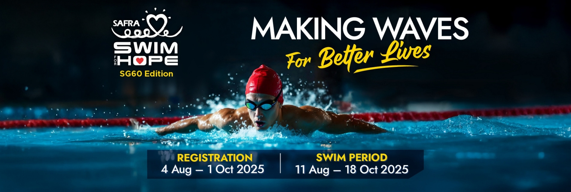 SAFRA Swim for Hope 2025