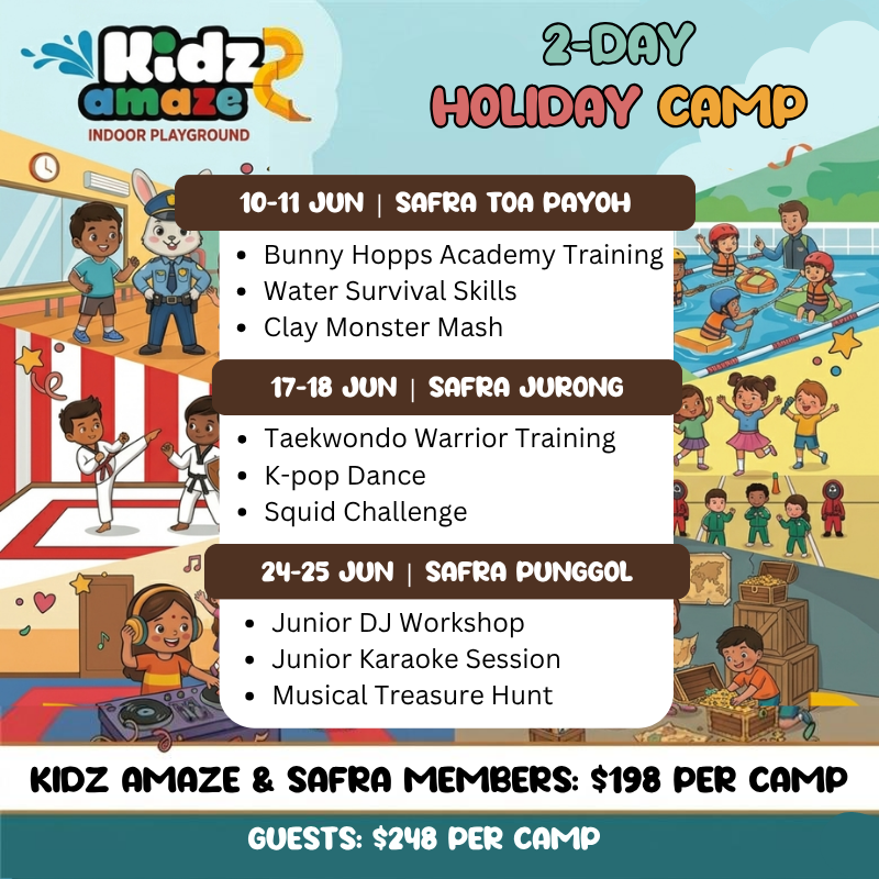 Kidz Amaze June 2026 Holidays Programme