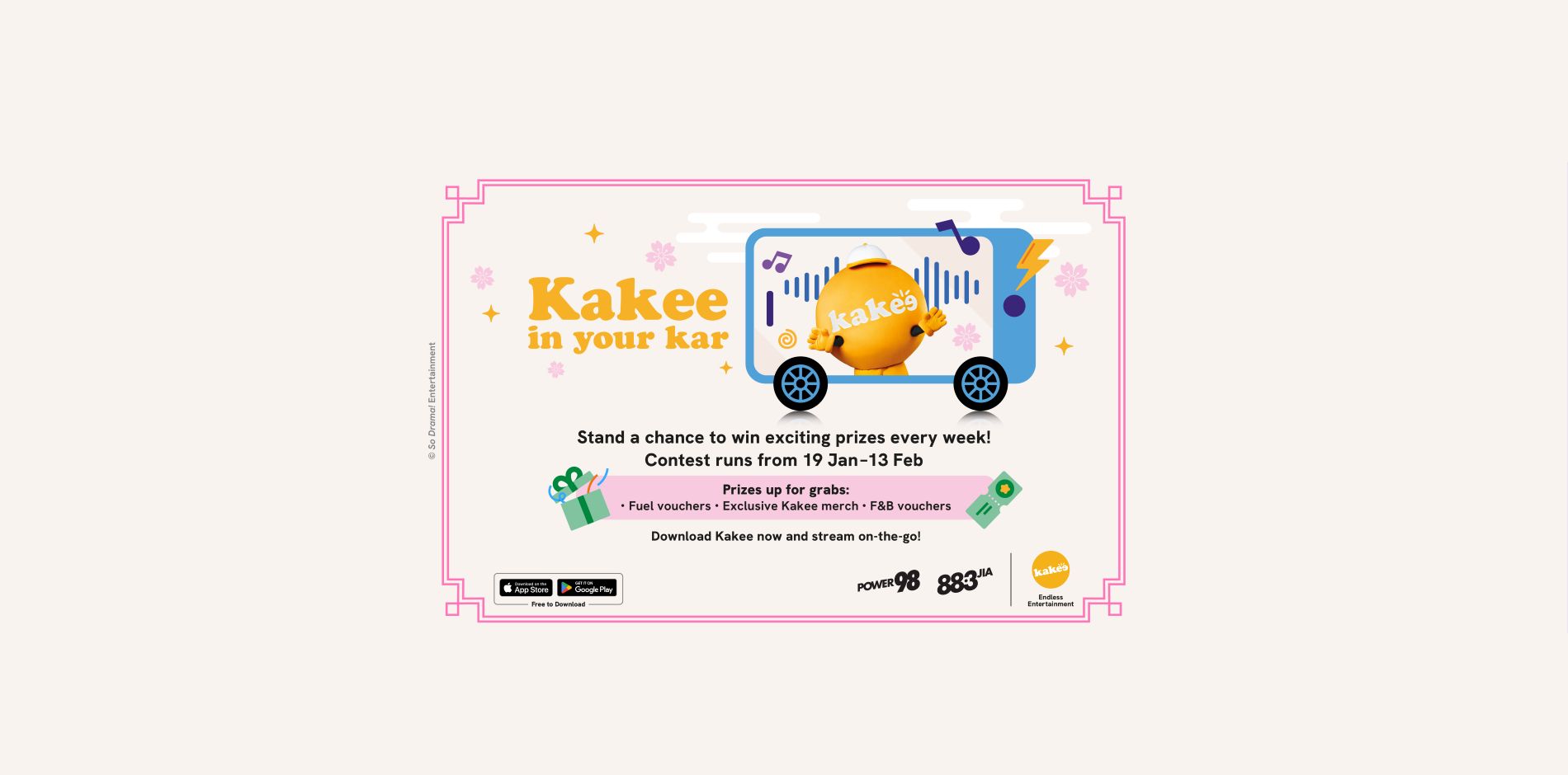 Kakee in your kar