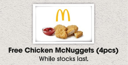 McNuggets giveaway