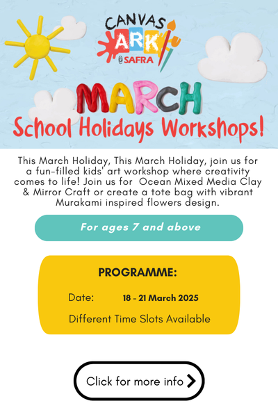 Mar Holiday Workshops 2025