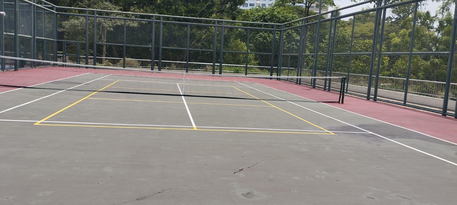 Safra Yishun draw pickel ball line complete Safra Yishun draw pickel ball line complete